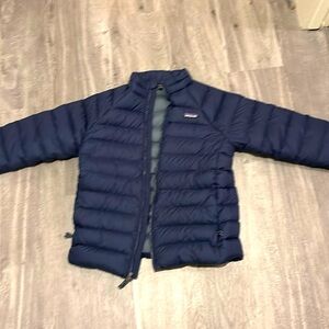 Patagonia size XL Youth jacket (14) - Navy Blue - great condition